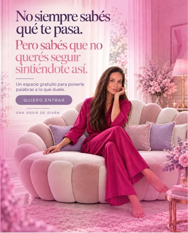 No siempre sabés qué te pasa. Pero sabés que no querés seguir sintiéndote así. Un espacio gratuito para ponerle palabras a lo que duele.